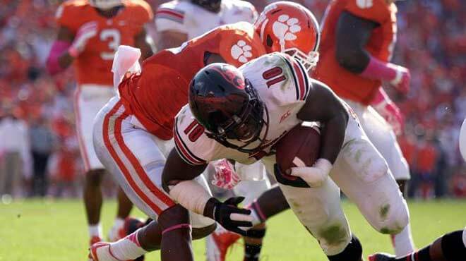NC State Wolfpack vs. Clemson Tigers NCAAF MyBookie Betting Lines & Picks