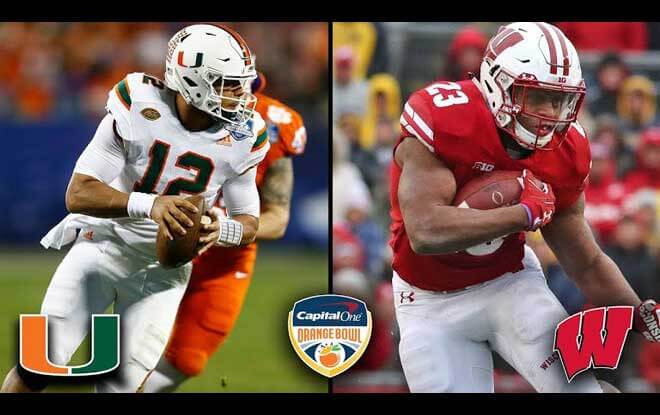 2017 Orange Bowl Picks, Odds and Betting Trends: Wisconsin vs. Miami