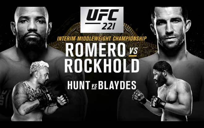 UFC 221 Romero vs. Rockhold Offshore Betting Odds & Picks