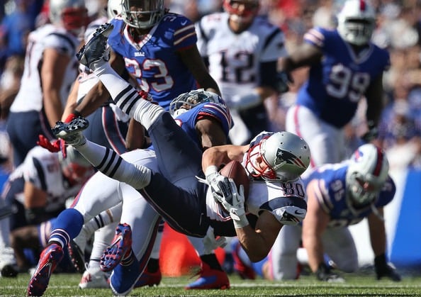 New England Patriots versus Buffalo Bills latest odds
