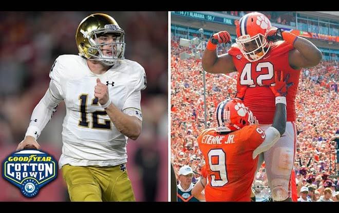 2018 Cotton Bowl: Betting Odds, Picks for Notre Dame-Clemson Game