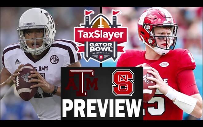Gator Bowl Best Bets and Picks (Texas A&M vs. NC State) 12/31/18