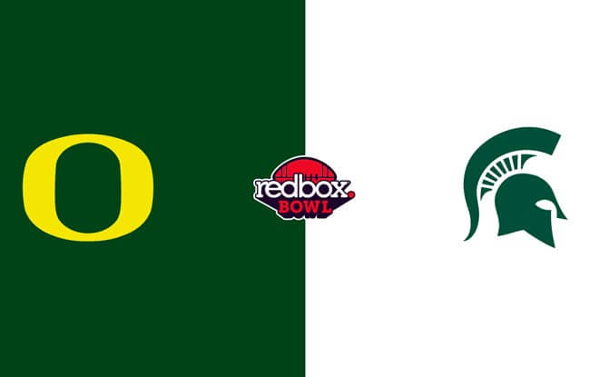 2018 Redbox Bowl Best Bet and Odds (Michigan State vs. Oregon)