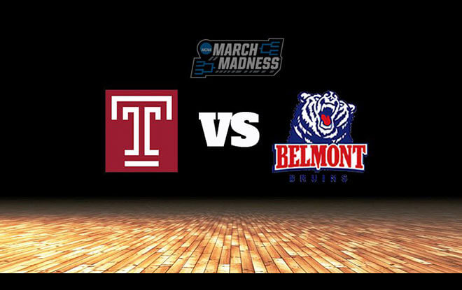 Temple Owls vs. Belmont Bruins: NCAA Tournament First Four Odds Pick