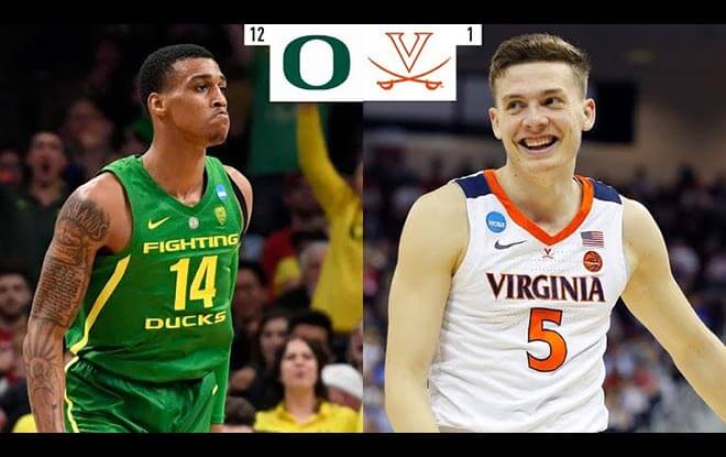 Virginia Cavaliers vs. Oregon Ducks Sweet 16 Sportsbook Odds