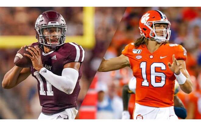 #1 Clemson vs. #12 Texas A&M Updated Odds & Picks
