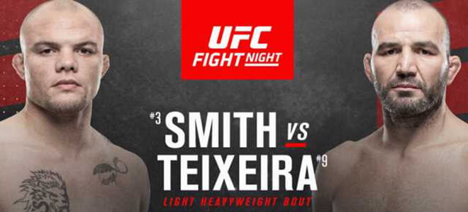 UFC on ESPN 9: Smith vs. Teixeira Predictions, Odds and Betting Analysis