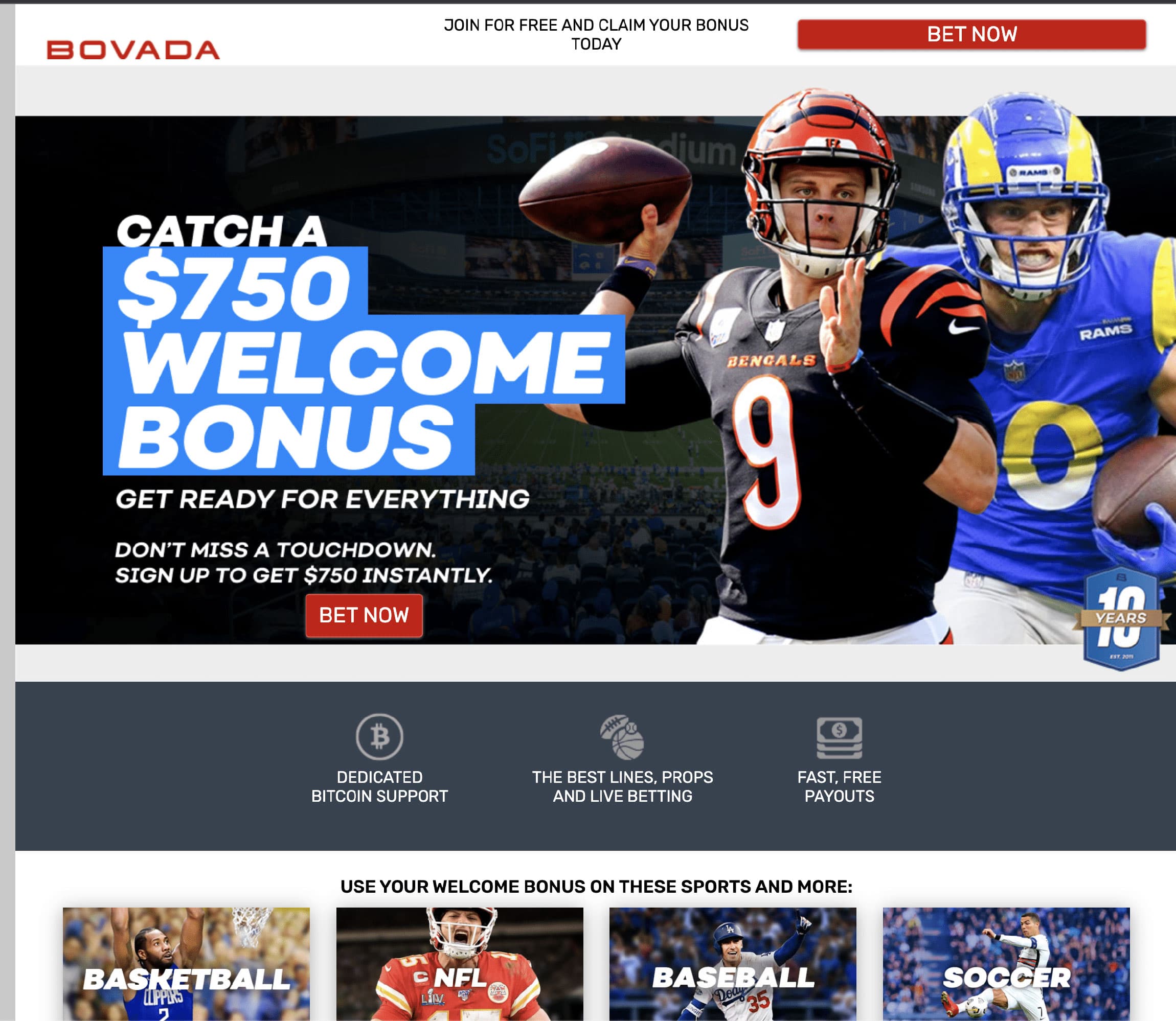 Bovada Sportsbook Promotions