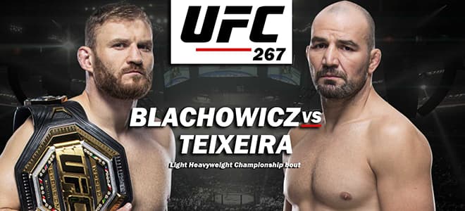 UFC 267: Jan Blachowicz vs. Glover Teixeira Main Card Betting Odds, Preview & Picks (10/30/2021)