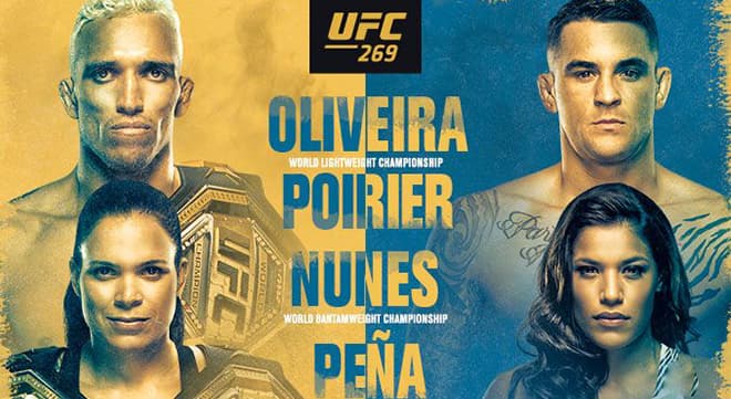 UFC 269 Betting Odds, Picks & Parlay on Saturday (December 11, 2021)