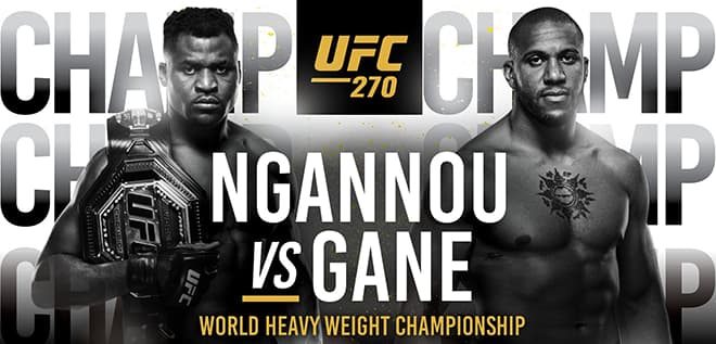 Focused Gane Favored in UFC 270 Parlay