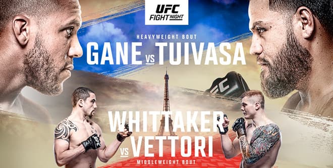 UFC Fight Night 209 Gane vs. Tuivasa Betting Analysis, Odds and Predictions