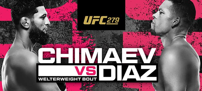 UFC 279 Chimaev vs. Diaz Main Card Betting Lines & Predictions