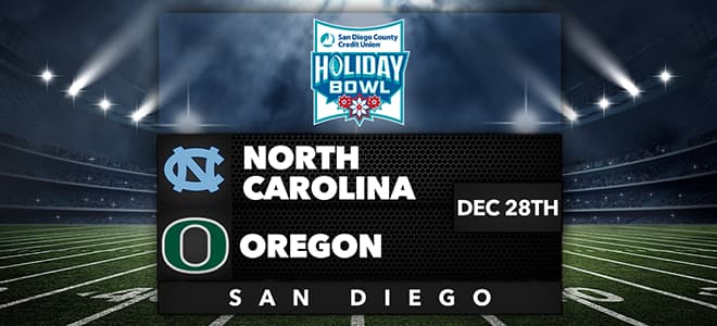 Oregon Ducks vs. North Carolina Tar Heels 2022 Holiday Bowl Picks and Odds
