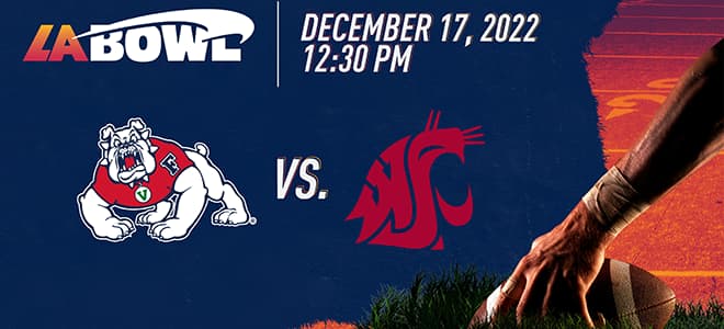 Washington State Cougars vs. Fresno State Bulldogs LA Bowl Odds & Predictions