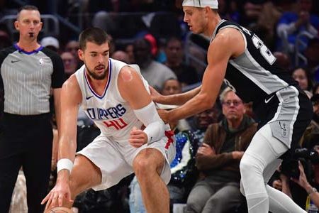 NBA Prop Bets: Ivica Zubac Impact on the Clippers vs. the Spurs 11/22/23