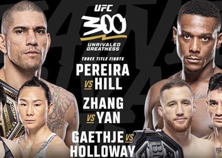 UFC 300: Pereira vs. Hill Betting Odds, Analysis & Overview